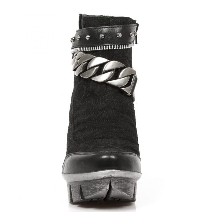 Bottines Noir New Rock M-NEOPUNK002-S1 – Image 4