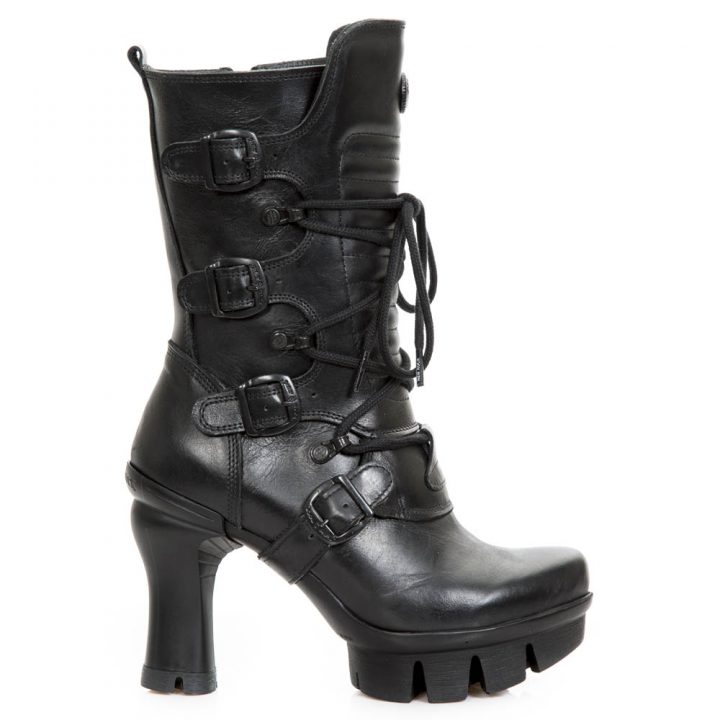Bottines Noir New Rock M-NEOPUNK009-S2 – Image 2