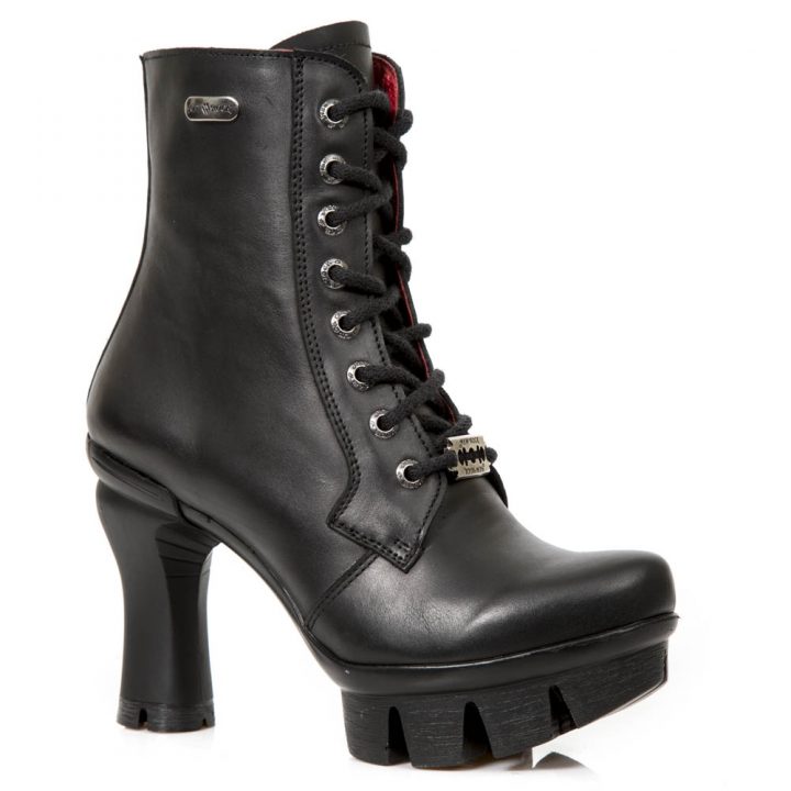 Bottines Noir New Rock M-NEOPUNK017-S1