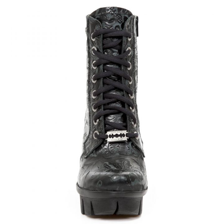 Bottines Noir New Rock M-NEOPUNK017-S3 – Image 4