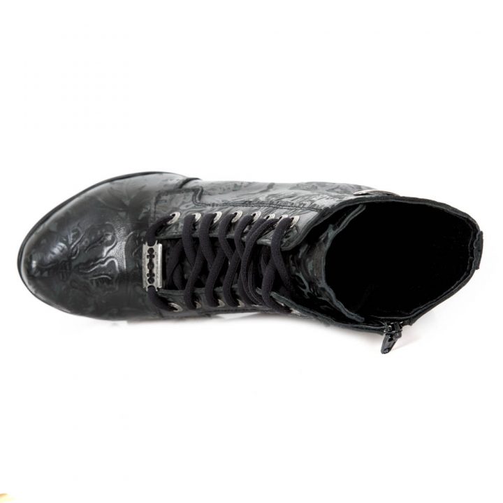 Bottines Noir New Rock M-NEOPUNK017-S3 – Image 8
