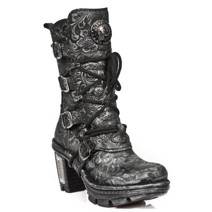 Bottines Noir New Rock M-NEOTR005-S11 – Image 3
