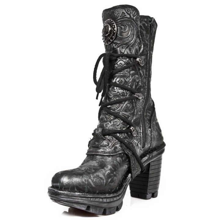 Bottines Noir New Rock M-NEOTR005-S11 – Image 5