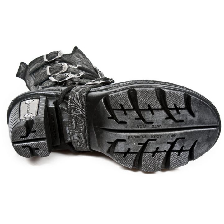 Bottines Noir New Rock M-NEOTR005-S11 – Image 7