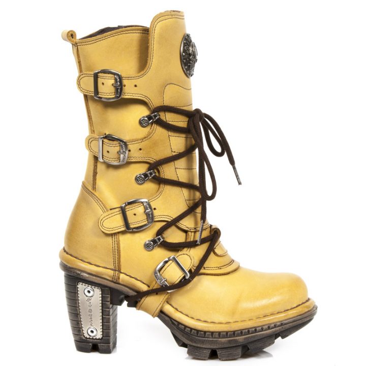 Bottines Jaune New Rock M-NEOTR005-S42