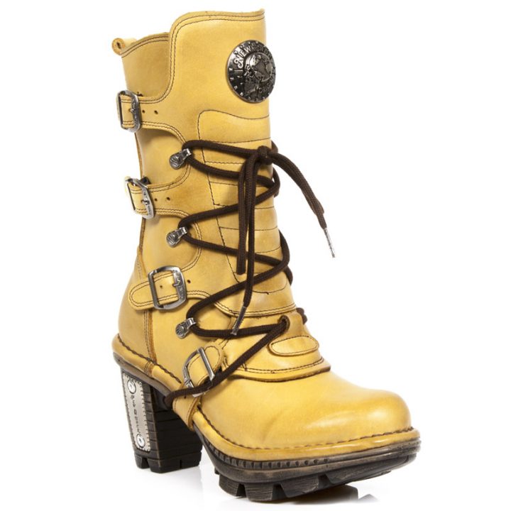 Bottines Jaune New Rock M-NEOTR005-S42 – Image 3