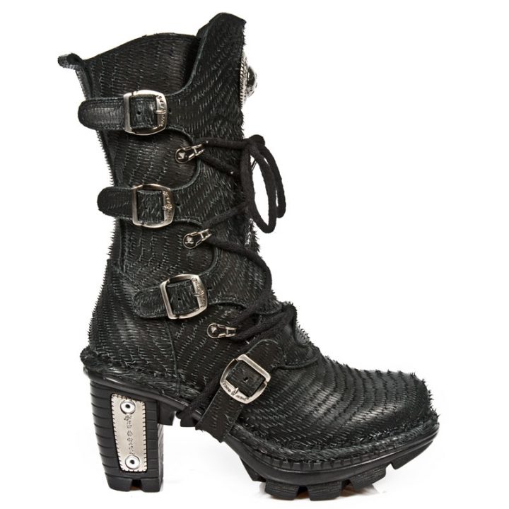 Bottines Noir New Rock M-NEOTR005-S9