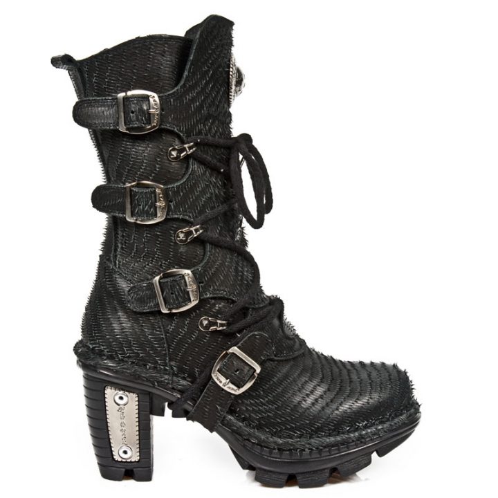 Bottines Noir New Rock M-NEOTR005-S9 – Image 2