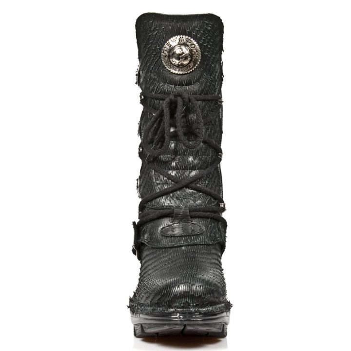Bottines Noir New Rock M-NEOTR005-S9 – Image 4