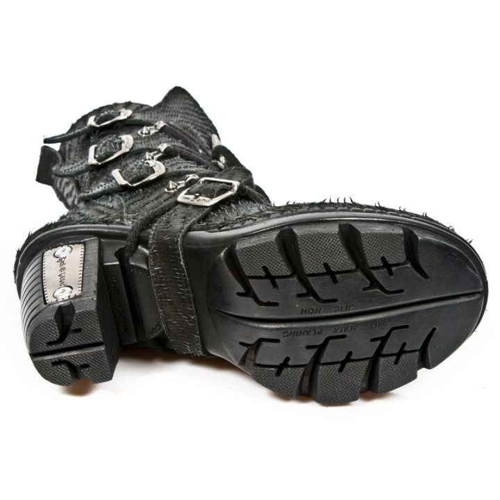 Bottines Noir New Rock M-NEOTR005-S9 – Image 7
