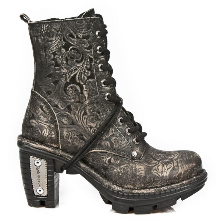 Bottines Noir New Rock M-NEOTR006-S5