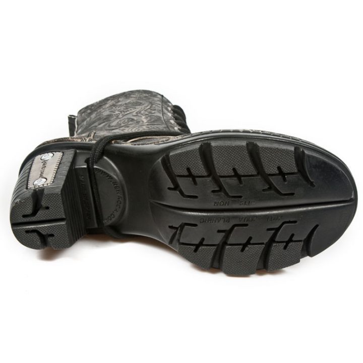 Bottines Noir New Rock M-NEOTR006-S5 – Image 7