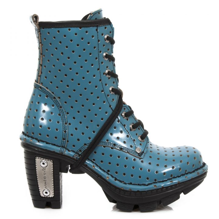 Bottines Bleu, Noir New Rock M-NEOTR008-R14 – Image 2