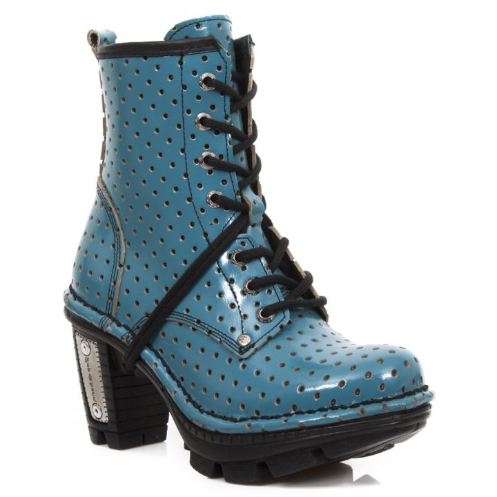 Bottines Bleu, Noir New Rock M-NEOTR008-R14 – Image 3
