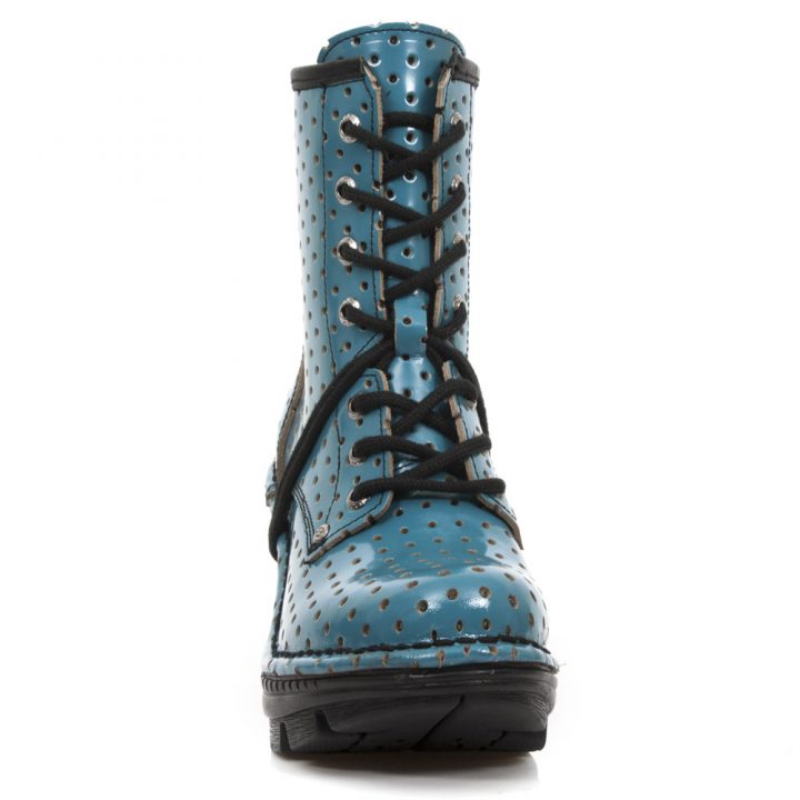 Bottines Bleu, Noir New Rock M-NEOTR008-R14 – Image 4