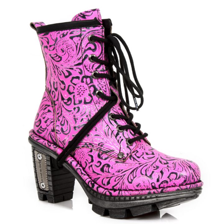 Bottines Lilas New Rock M-NEOTR008-S11 – Image 3