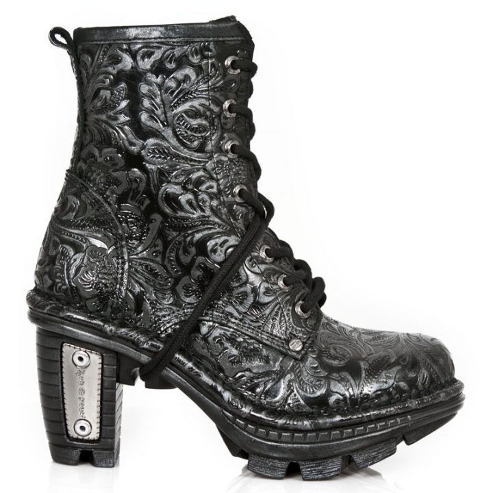 Bottines Noir New Rock M-NEOTR008-S24