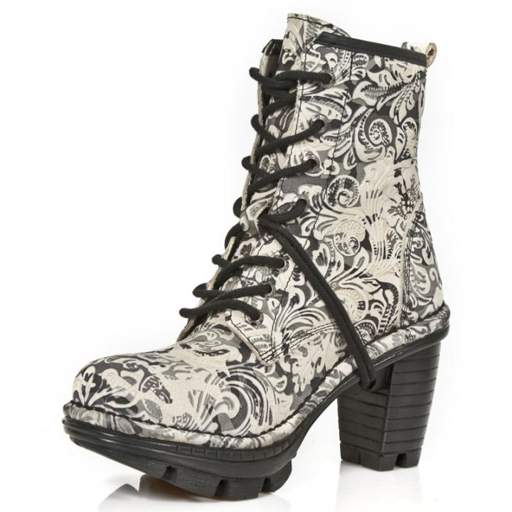 Bottines Gris, Vert New Rock M-NEOTR008-S26 – Image 4