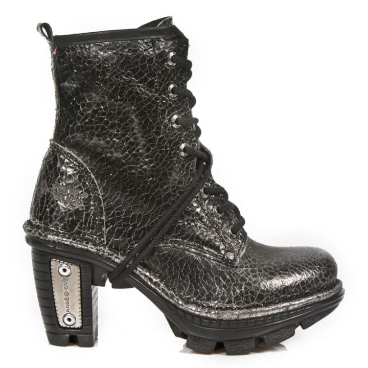 Bottines Noir New Rock M-NEOTR008-S31