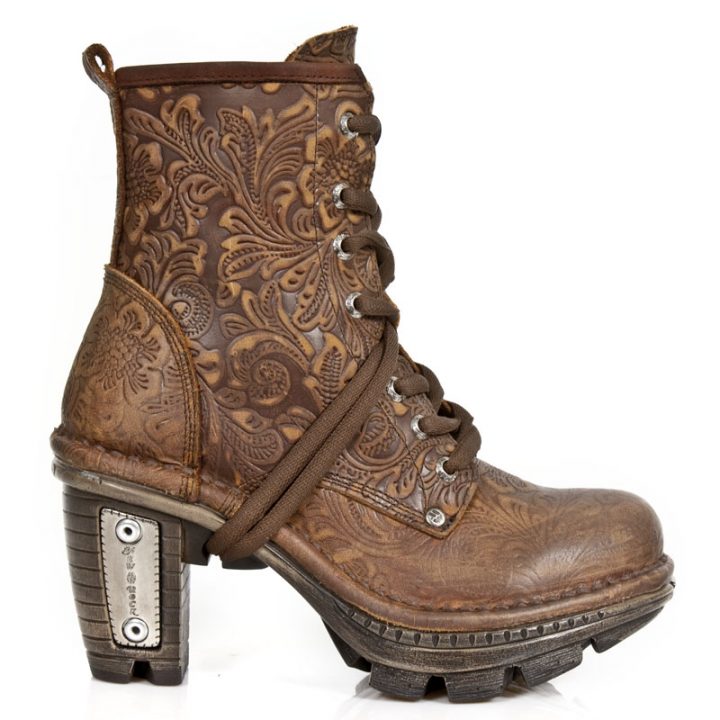 Bottines Bordeaux New Rock M-NEOTR008-S33