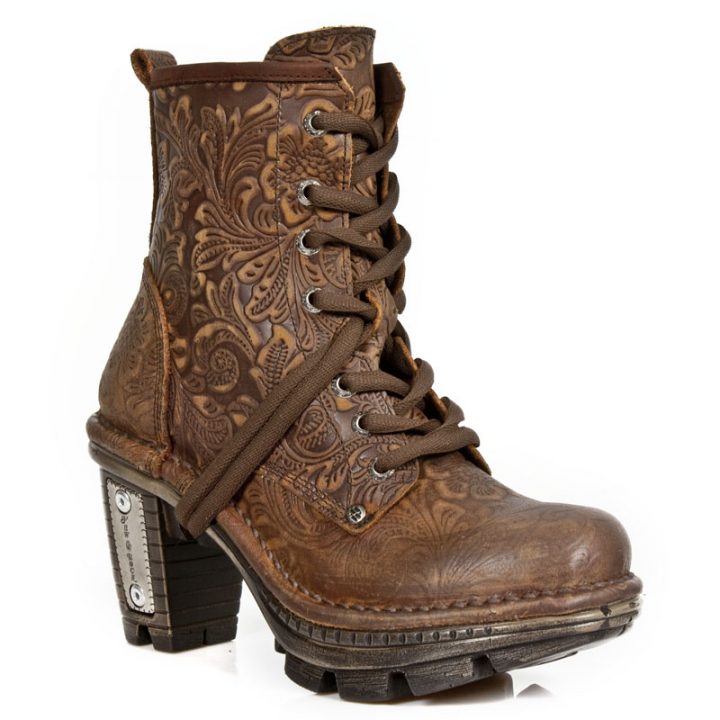 Bottines Bordeaux New Rock M-NEOTR008-S33 – Image 3