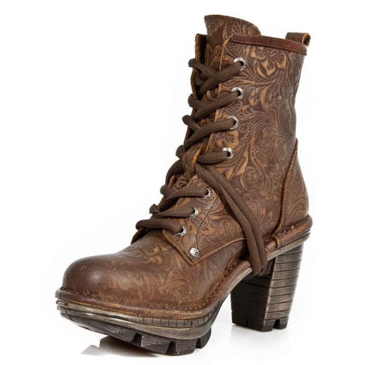 Bottines Bordeaux New Rock M-NEOTR008-S33 – Image 5
