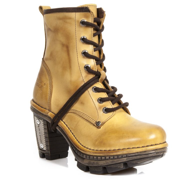 Bottines Miel New Rock M-NEOTR008-S36 – Image 3