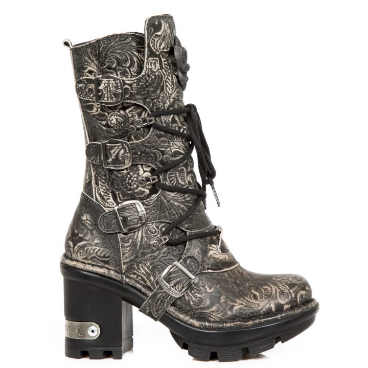 Bottines Noir New Rock M-NEOTYRE05-S6 – Image 2