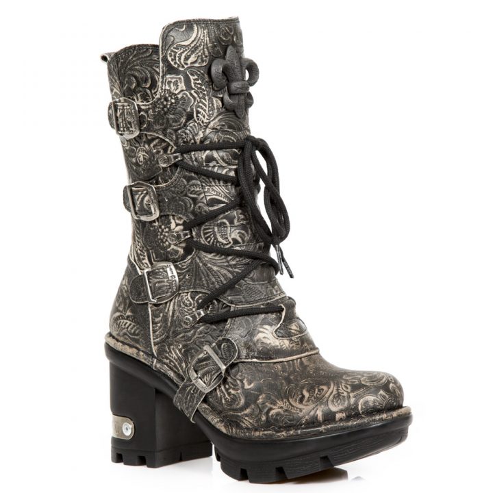 Bottines Noir New Rock M-NEOTYRE05-S6 – Image 3