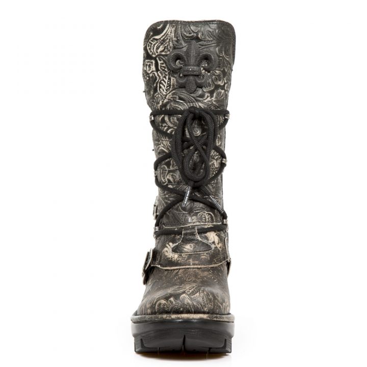 Bottines Noir New Rock M-NEOTYRE05-S6 – Image 4