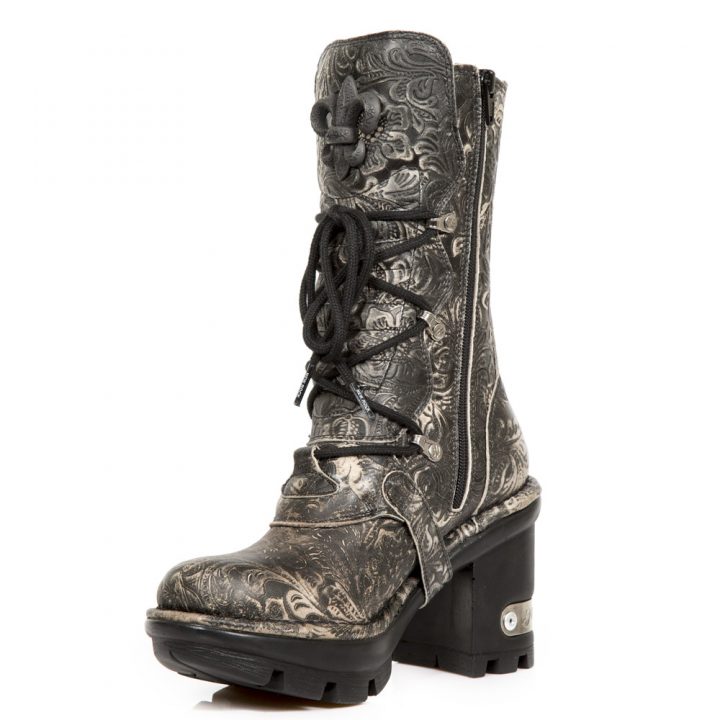 Bottines Noir New Rock M-NEOTYRE05-S6 – Image 5