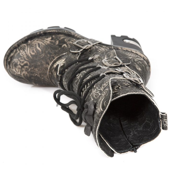 Bottines Noir New Rock M-NEOTYRE05-S6 – Image 8
