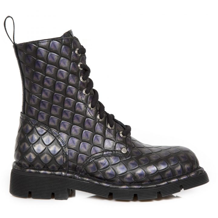 Bottines Lilas New Rock M-NEWMILI084-S52