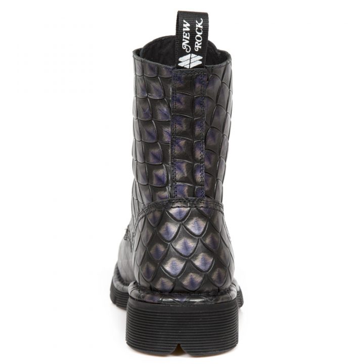 Bottines Lilas New Rock M-NEWMILI084-S52 – Image 5