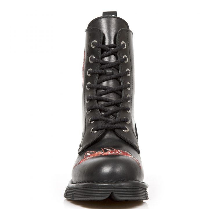 Bottines Noir New Rock M-NEWMILI117-S1 – Image 4