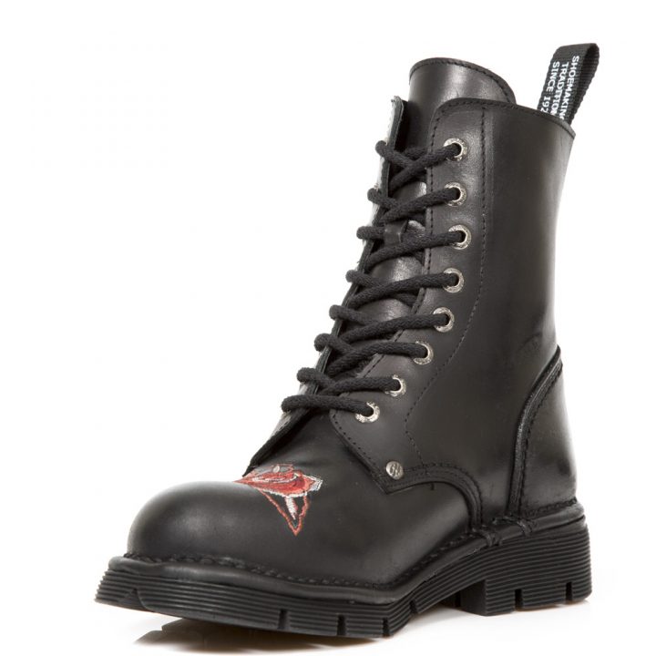 Bottines Noir New Rock M-NEWMILI117-S1 – Image 5