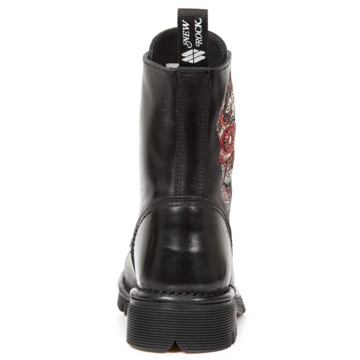 Bottines Noir New Rock M-NEWMILI117-S1 – Image 6