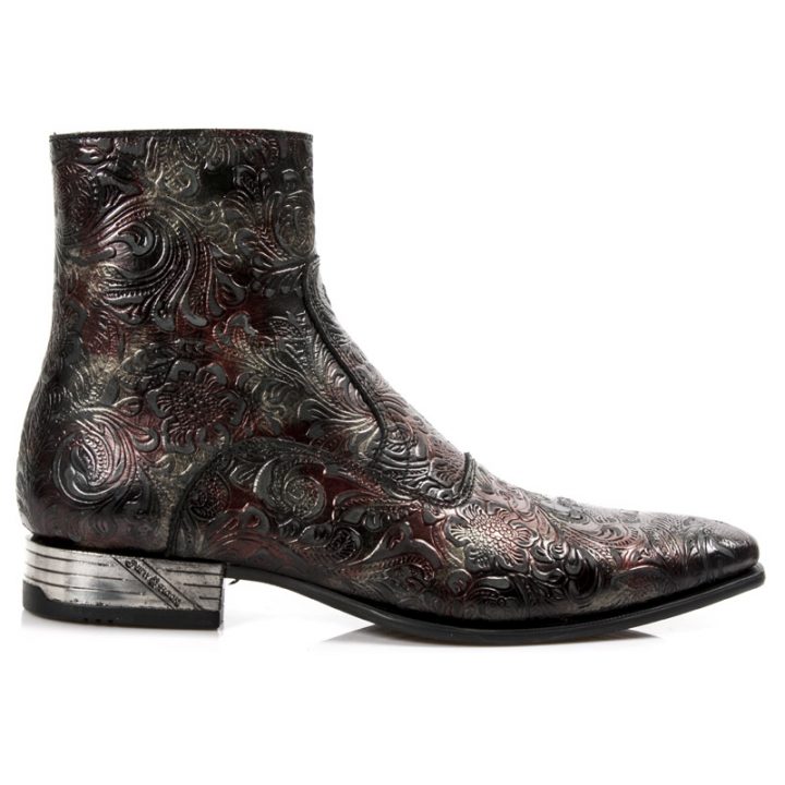 Bottines Rouge New Rock M-NW121-S23 – Image 2