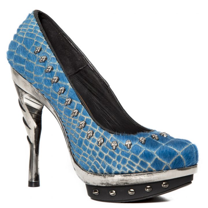 Chaussures Bleu, Noir New Rock M-PUNK043-R10 – Image 3