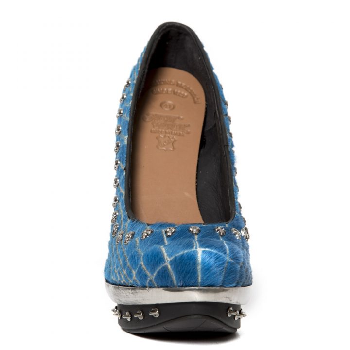 Chaussures Bleu, Noir New Rock M-PUNK043-R10 – Image 4