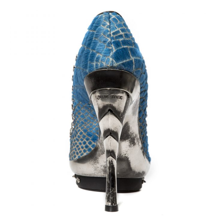 Chaussures Bleu, Noir New Rock M-PUNK043-R10 – Image 6