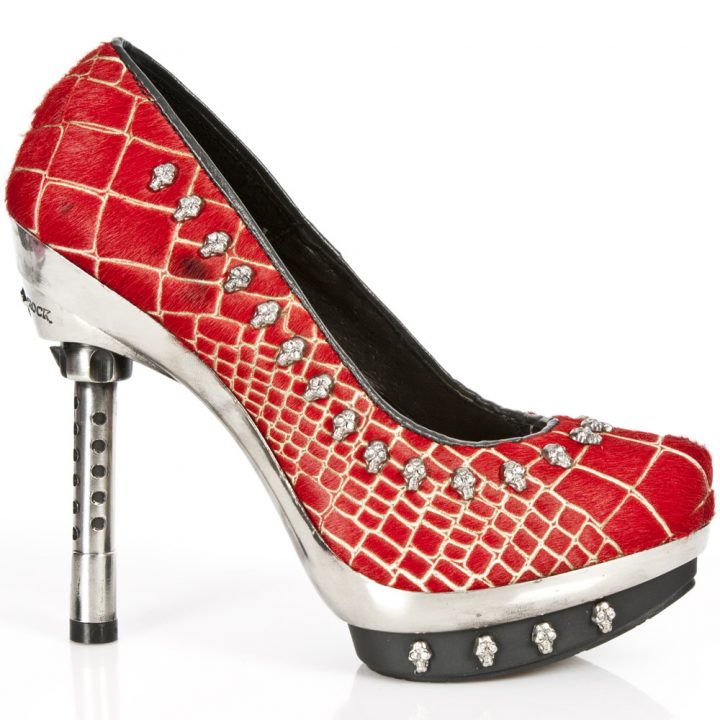 Chaussures Rouge New Rock M-PUNK043-R6