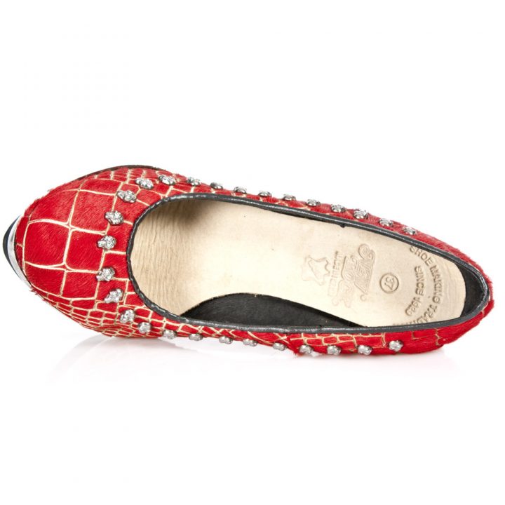 Chaussures Rouge New Rock M-PUNK043-R6 – Image 8