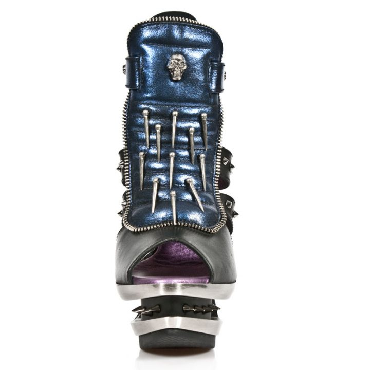 Bottines Bleu, Noir New Rock M-ROCKS302-R3 – Image 4