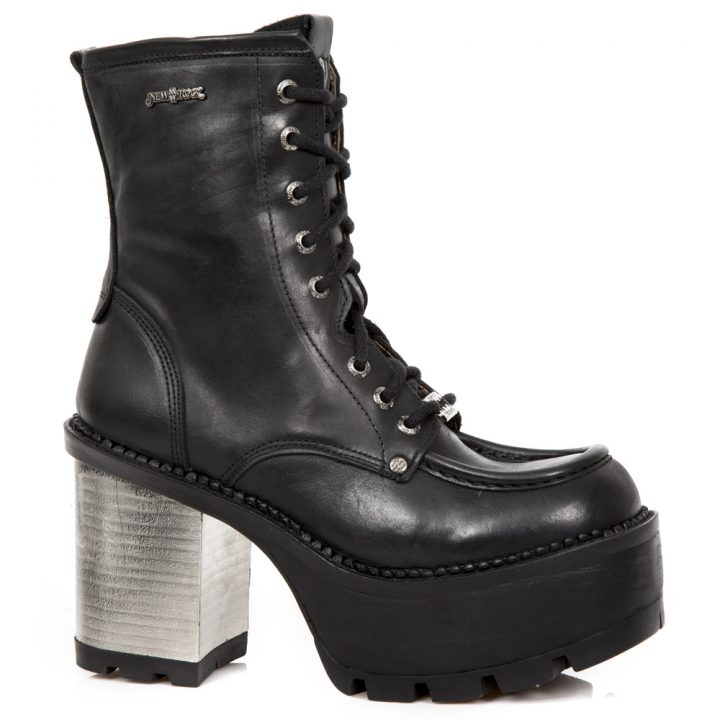 Bottines Noir New Rock M-SEVE06-S1
