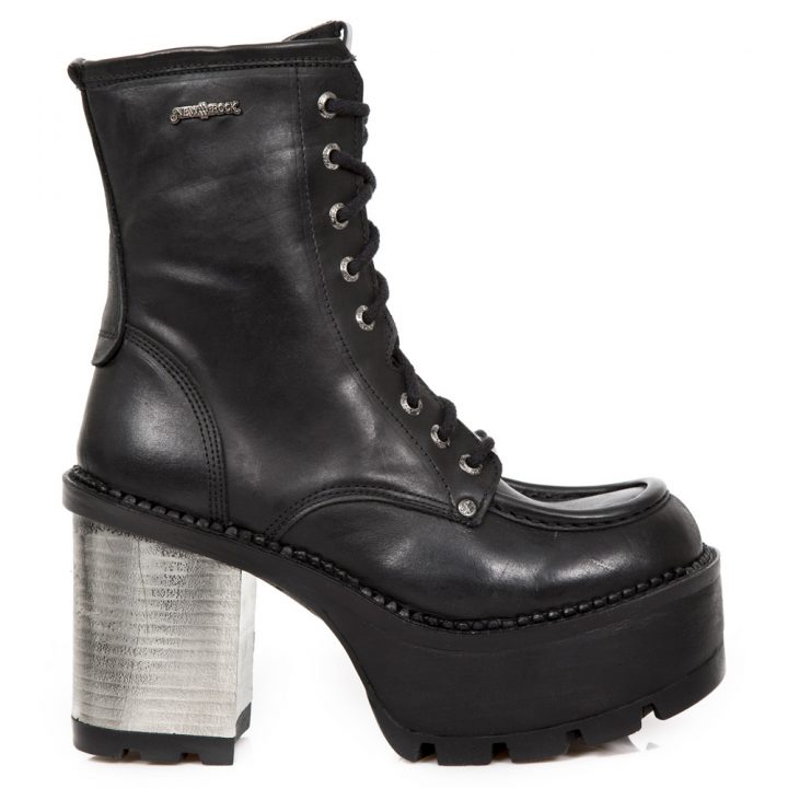 Bottines Noir New Rock M-SEVE06-S1 – Image 2