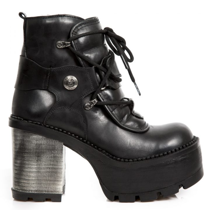 Bottines Noir New Rock M-SEVE37-R1