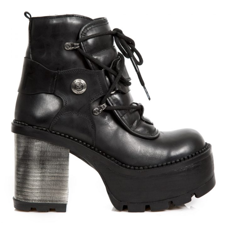 Bottines Noir New Rock M-SEVE37-R1 – Image 2