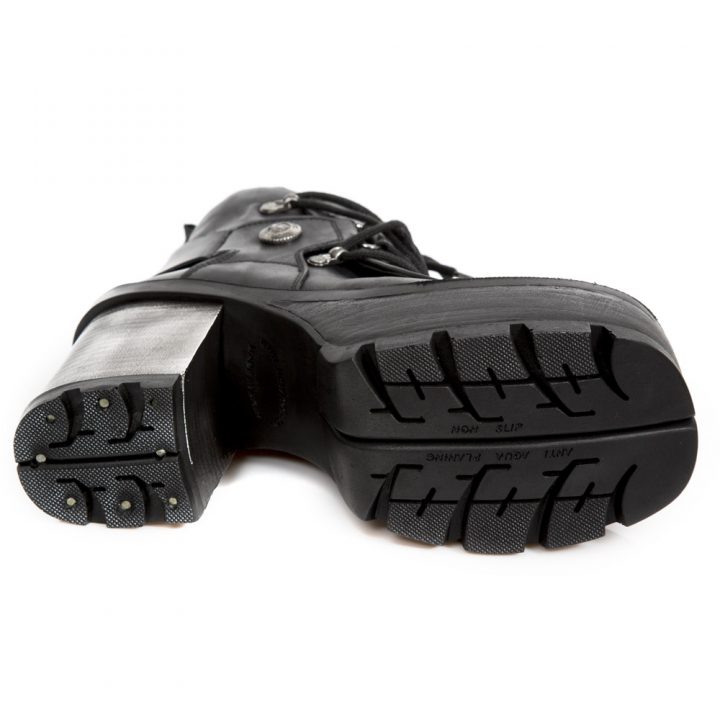 Bottines Noir New Rock M-SEVE37-R1 – Image 7
