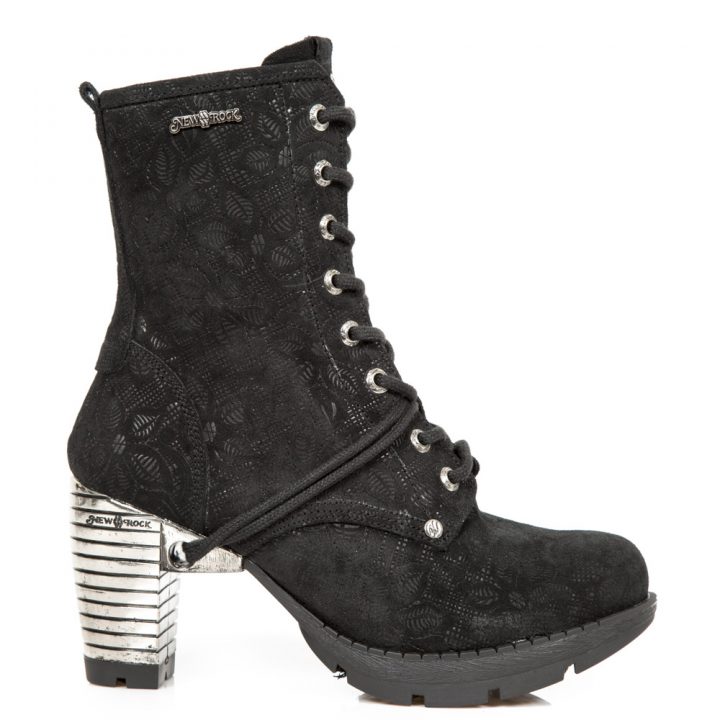 Bottines Noir New Rock M-TR001-R46